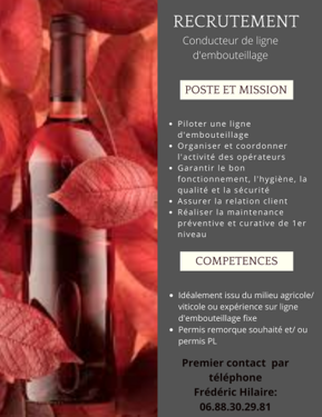 Affiche recrutement 10 2022